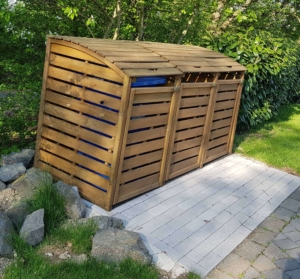 Mulltonnenbox Aus Holz Holzverkleidung Fur Mulltonnen Das Richtige